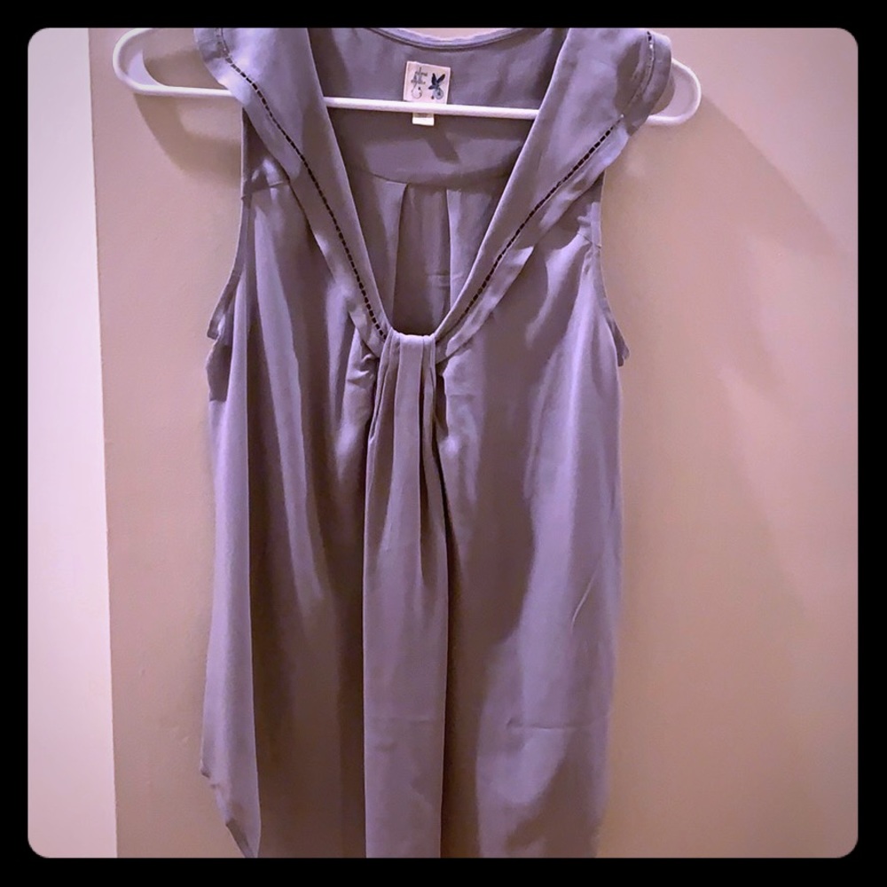 Gray Blouse